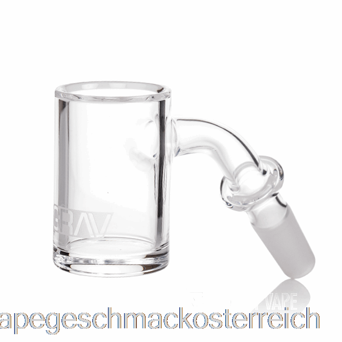 Grav 10 Mm Nahtloser Quarz-Eimer-Banger Mit 45-Grad-Vape-Geschmack